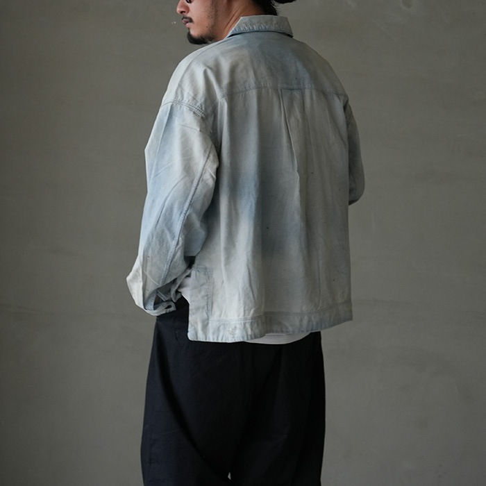 anc-sh52) / ANCELLM (アンセルム) / CHAMBRAY SHIRT JACKET