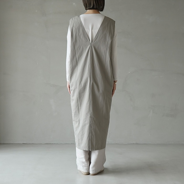 e233t055) / evam eva (エヴァムエヴァ) / sleeveless one-piece
