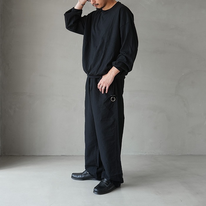 barbell object wool L/S top バーベルオブジェクト barbell object - ls top | COELACANTH バーベルオブジェクト