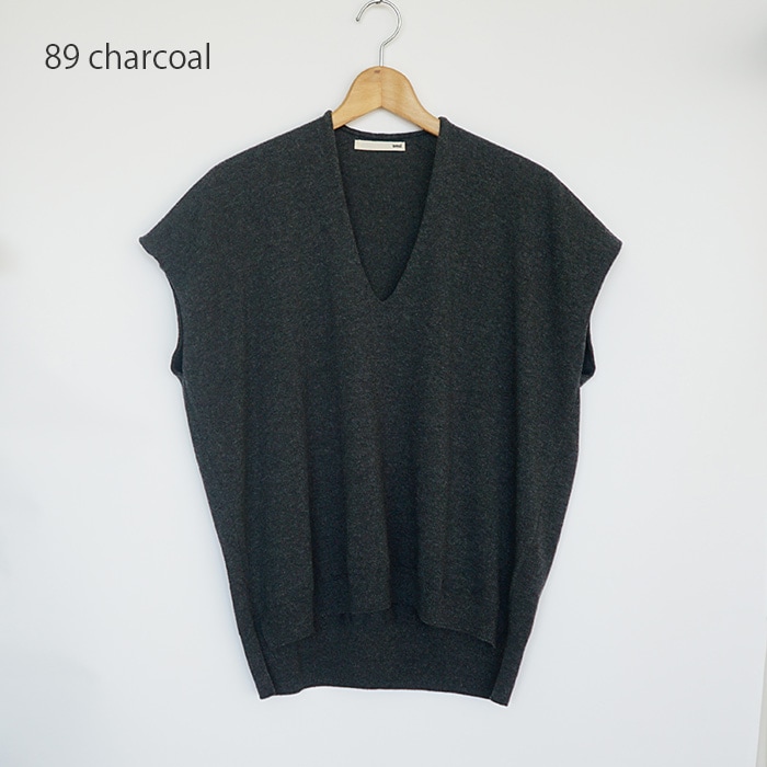 e233k052) / evam eva (エヴァムエヴァ) / wool vest (ウール