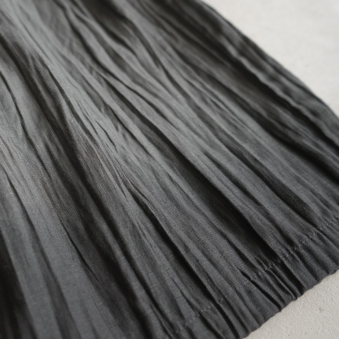 ○(e251t138) / evam eva (エヴァムエヴァ) linen gradation(リネン