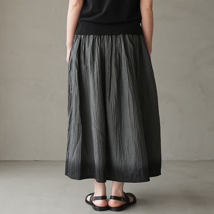 ○(e251t138) / evam eva (エヴァムエヴァ) linen gradation(リネン