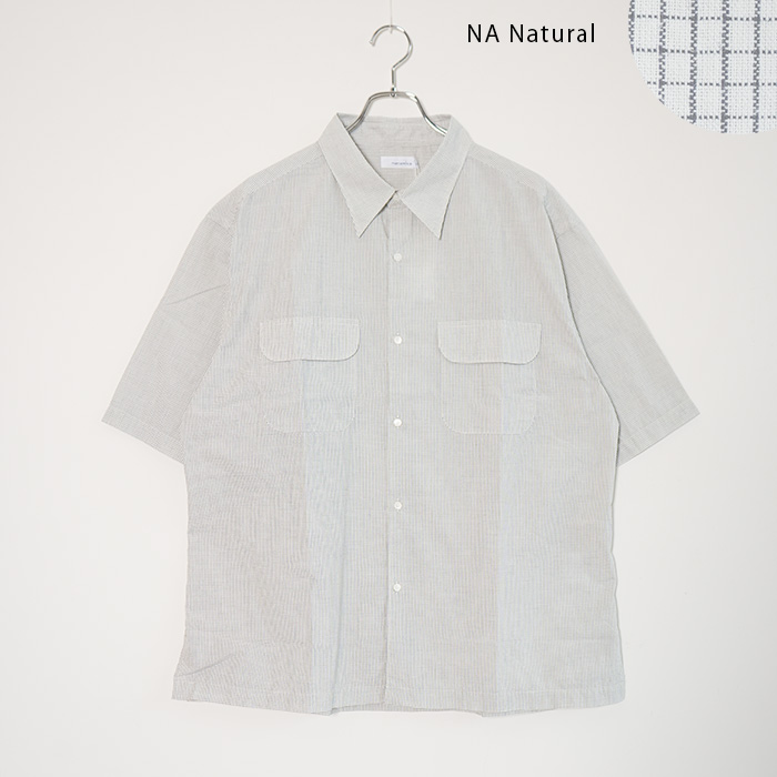 ◇(s26sg068) / nanamica(ナナミカ) / Regular Collar S/S Shirt