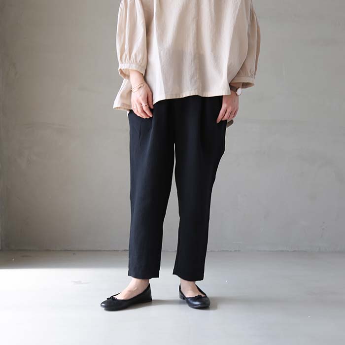 e221t103) / evam eva(エヴァムエヴァ) / linen pants(リネン
