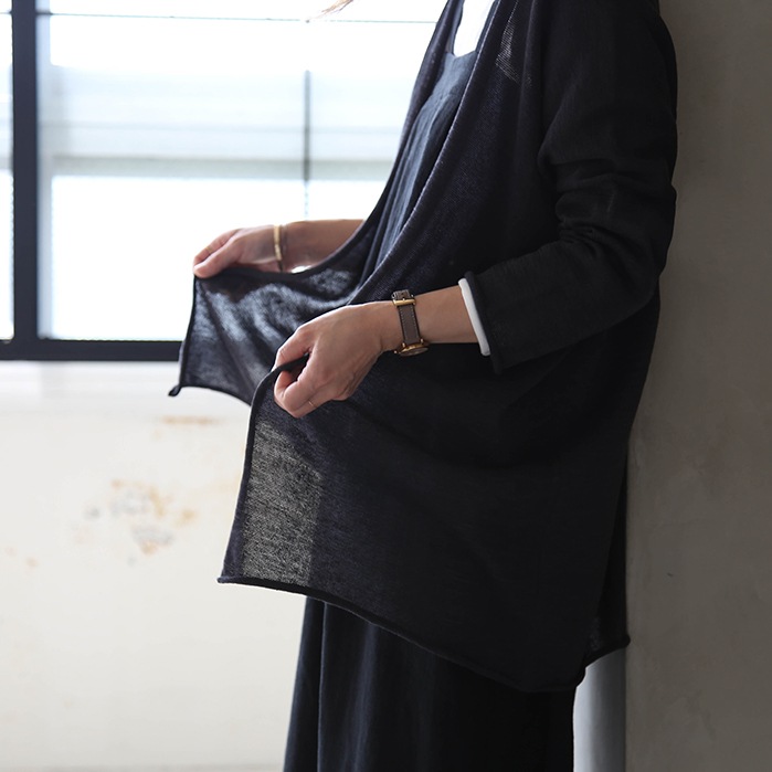 e221k158) / evam eva(エヴァムエヴァ) / dry cotton short robe