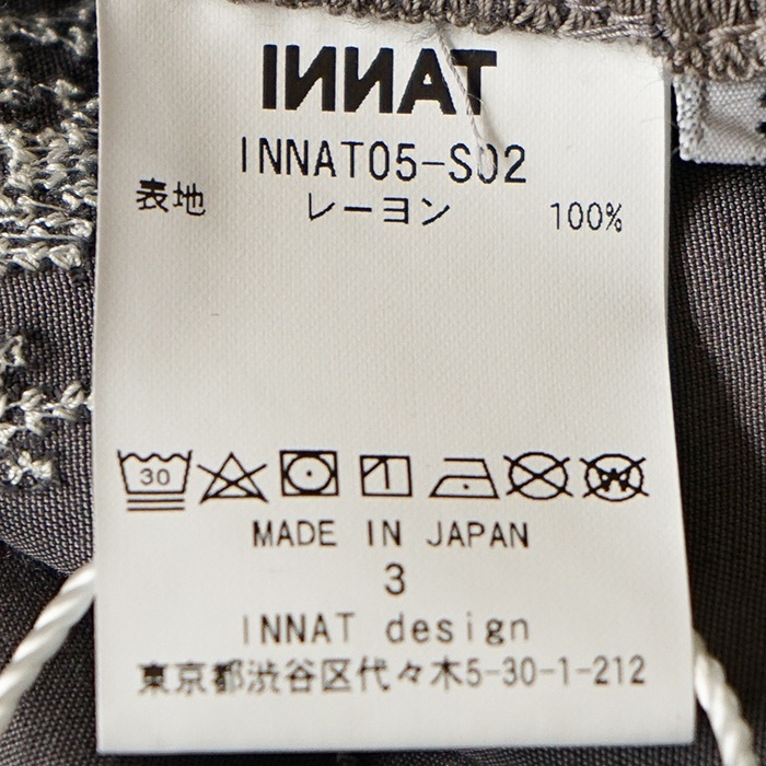 30%OFF】(innat05-s02) / INNAT(インアット) / EMBROIDERY SHIRT