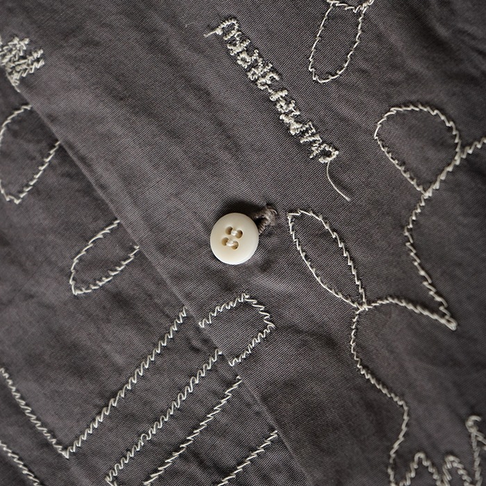 30%OFF】(innat05-s02) / INNAT(インアット) / EMBROIDERY SHIRT