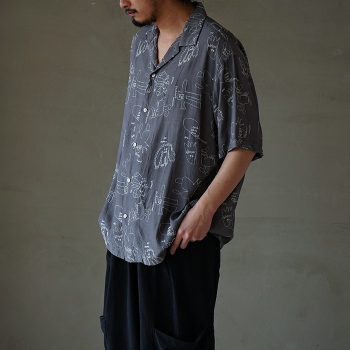 30%OFF】(innat05-s02) / INNAT(インアット) / EMBROIDERY SHIRT