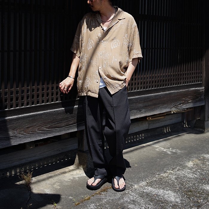 30%OFF】(innat05-s02) / INNAT(インアット) / EMBROIDERY SHIRT