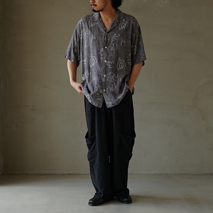 30%OFF】(innat05-s02) / INNAT(インアット) / EMBROIDERY SHIRT