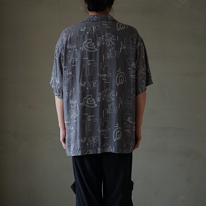 30%OFF】(innat05-s02) / INNAT(インアット) / EMBROIDERY SHIRT