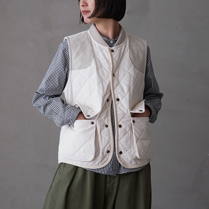値下げ♪オールドマンズテーラー　麻/綿ベスト 50%OFF】(7075）/ R&D.M.Co-/OLDMANS TAILOR(アールアンドディーエム