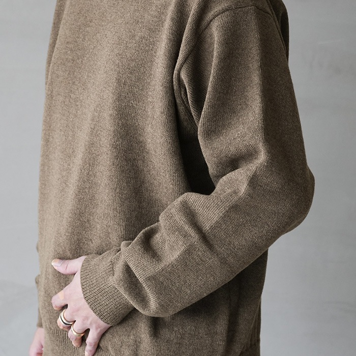 yoko sakamoto ヨーコサカモト 24ss ニットジャケット グレー 2023AW】 YOKO SAKAMOTO (ヨーコサカモト) 