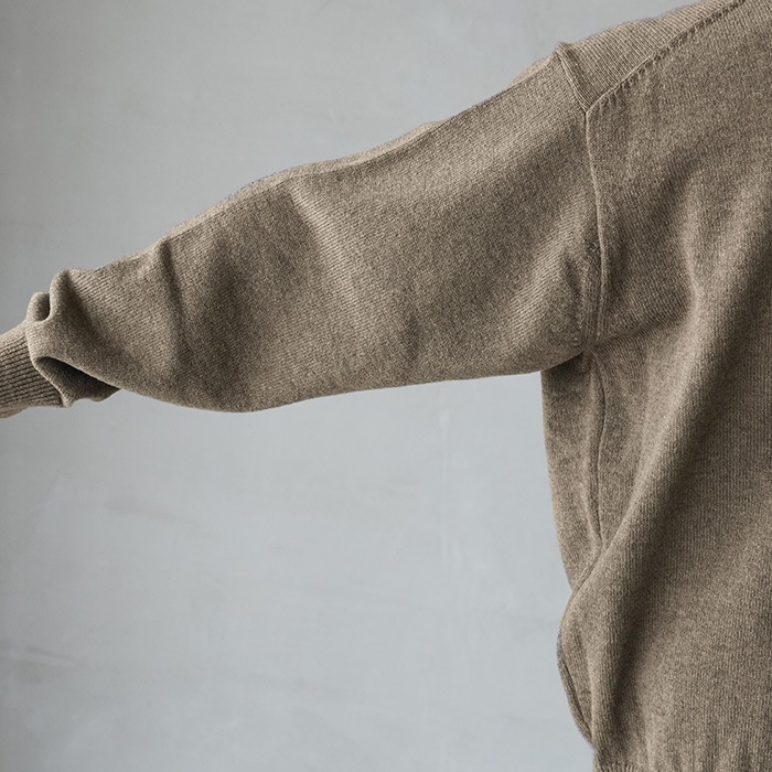 ys-25aw-93) YOKOSAKAMOTO(ヨーコサカモト) /CREW NECK KNIT