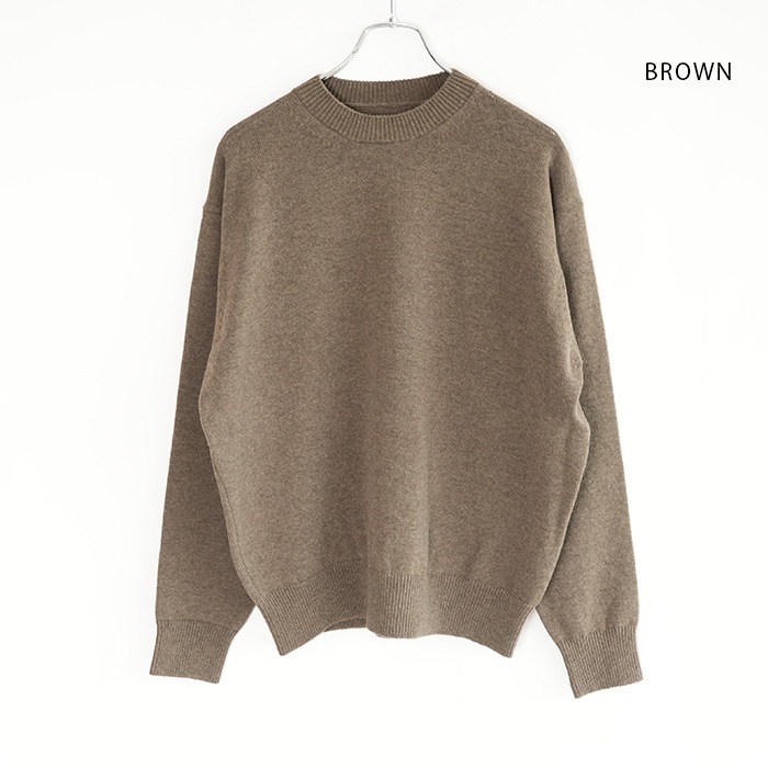 ys-25aw-93) YOKOSAKAMOTO(ヨーコサカモト) /CREW NECK KNIT