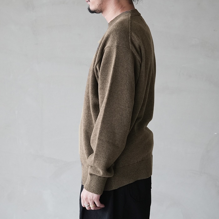 ys-25aw-93) YOKOSAKAMOTO(ヨーコサカモト) /CREW NECK KNIT