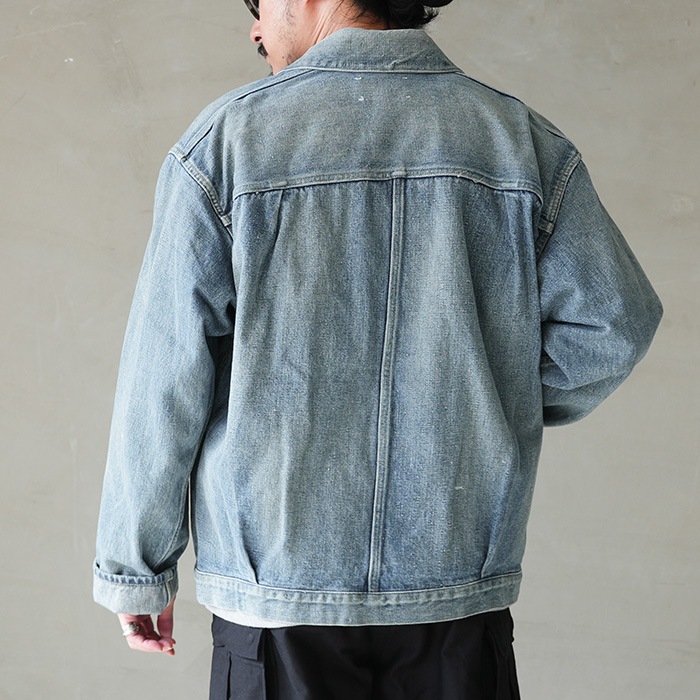 ys-25aw-41-1) YOKOSAKAMOTO(ヨーコサカモト) /PLEATS JACKET(プリーツ