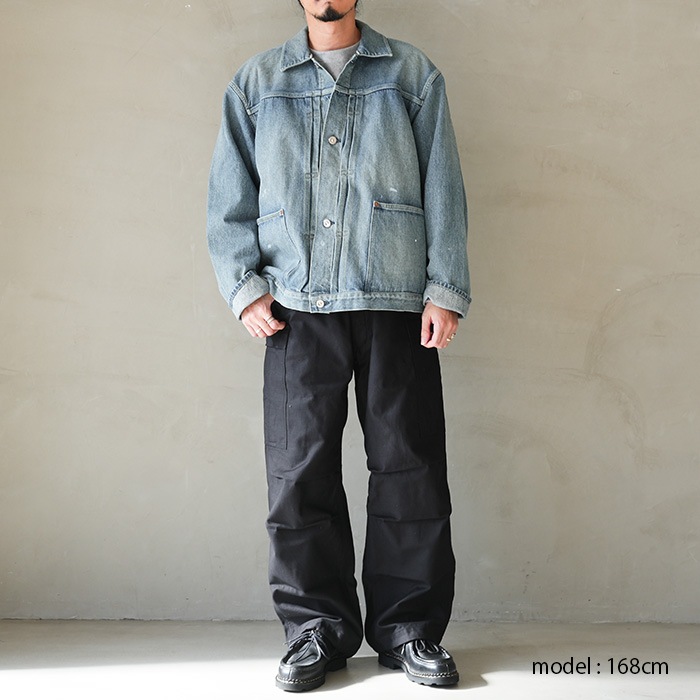 ys-25aw-41-1) YOKOSAKAMOTO(ヨーコサカモト) /PLEATS JACKET(プリーツ