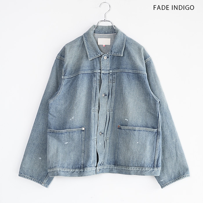 ys-25aw-41-1) YOKOSAKAMOTO(ヨーコサカモト) /PLEATS JACKET(プリーツ