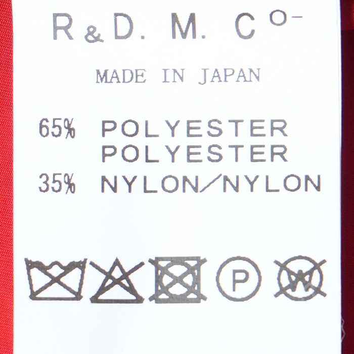 30%OFF】(7281) R&D.M.Co-/OLDMANS TAILOR(アールアンドディーエムコー