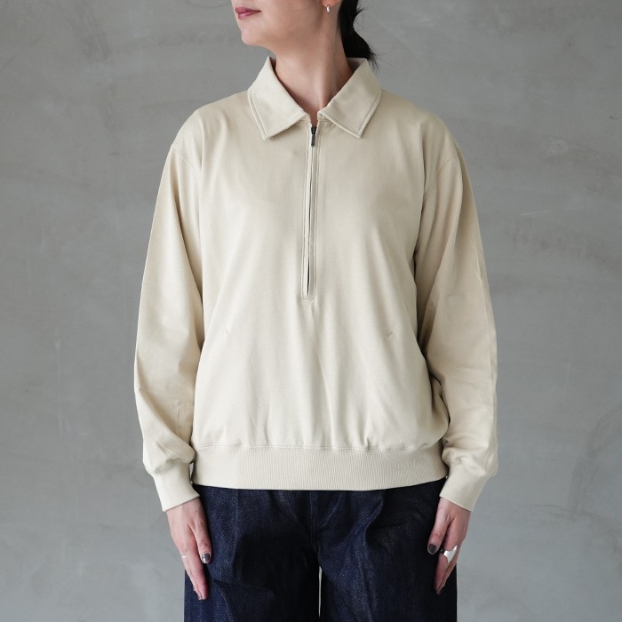 cs03253wm) / STILL BY HAND (スティル バイ ハンド) / ハーフジップ