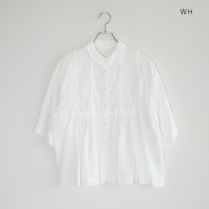 極美品 アトリエダンタン アペル スタンドカラー プルオーバーシャツ チュニック a232261ts837) / Atelier d'antan (アトリエダンタン) / Prus Washi
