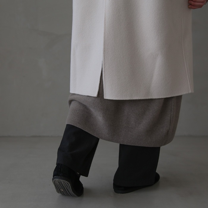 e233t161） / evam eva(エヴァムエヴァ) /long coat(ロング