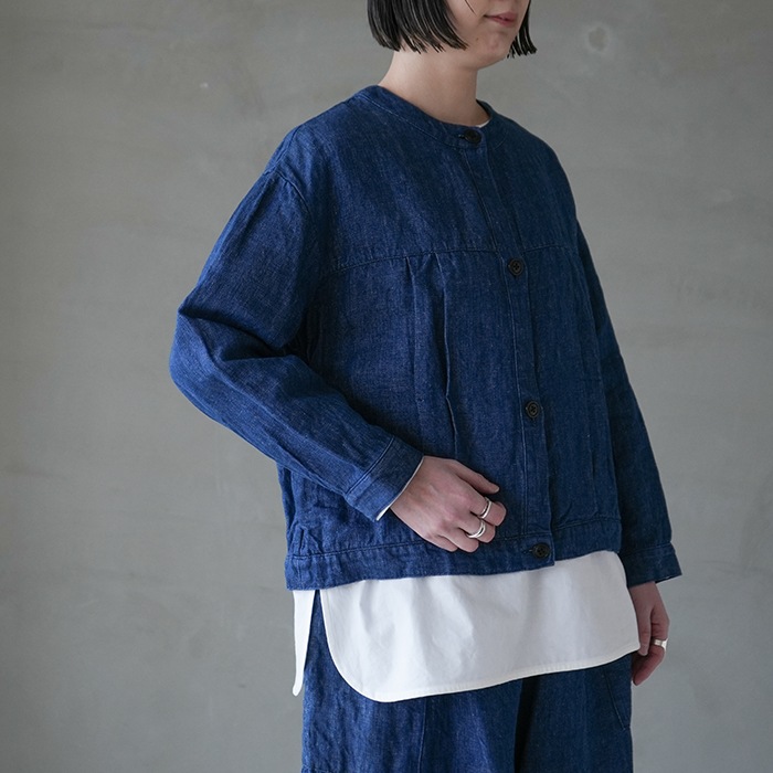 新品　Atelier d'antan アトリエダンタン　デニムジャケット　タグ付 a232252tj786) Atelier d'antan (アトリエダンタン) / Henon