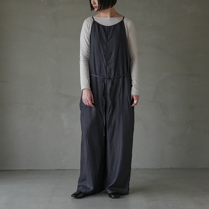 fumika uchida オールインワン ジャンプスーツ FUMIKA UCHIDA： SWEAT JUMPSUIT - BLACK - ORANN ONLINE SHOP