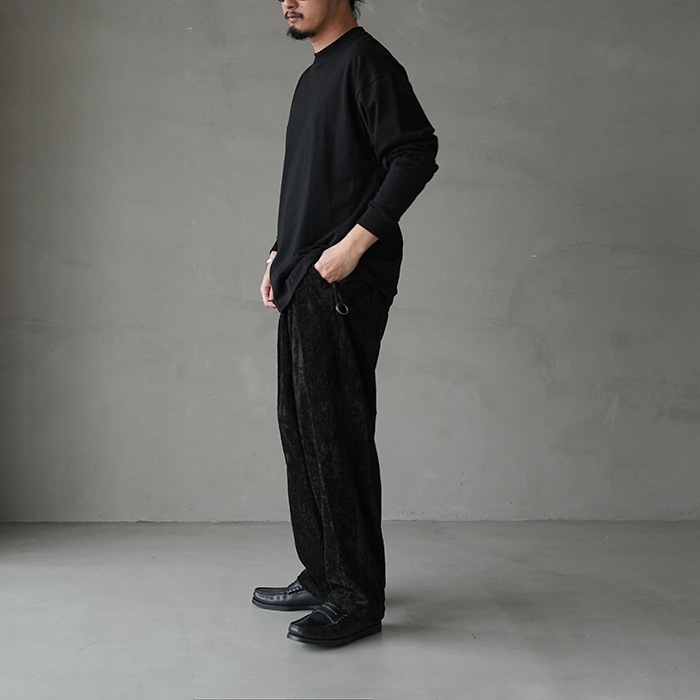 YOKO SAKAMOTO 両V変形スウェット Lサイズ 着用感2XL ys-25ss-87) YOKOSAKAMOTO(ヨーコサカモト) /BIG L/S T-SHIRT