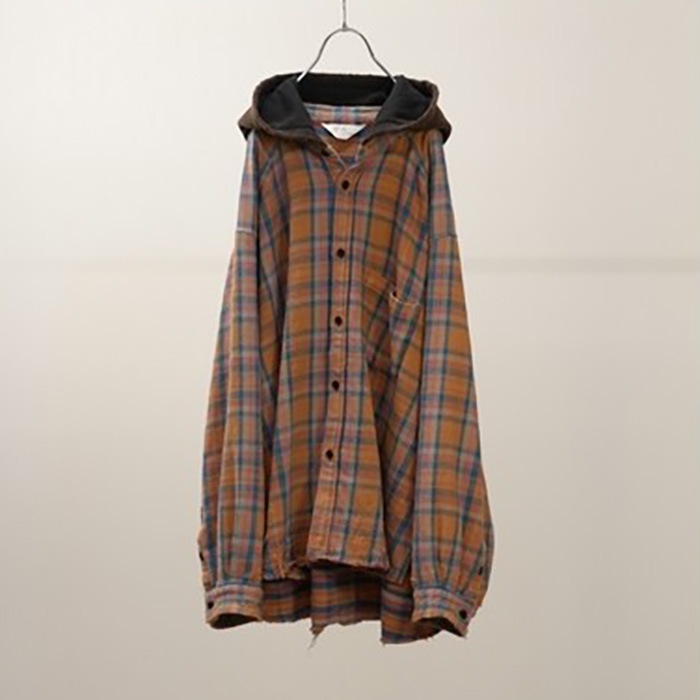 25ss ANCELLM HOODIE SHIRT アンセルム　フーディーシャツ anc-sh57) / ANCELLM (アンセルム) /HOODIE SHIRT（フーディーシャツ