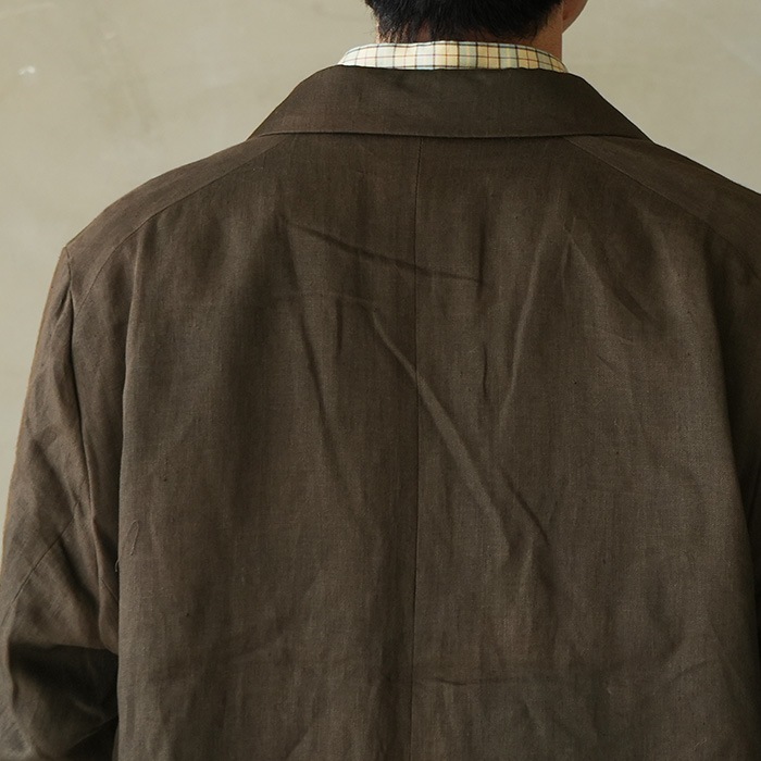 anc-jk70) / ANCELLM (アンセルム) / 100/S LINEN TAILORED JACKET