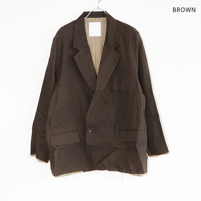 anc-jk70) / ANCELLM (アンセルム) / 100/S LINEN TAILORED JACKET