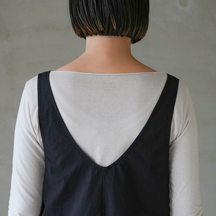 30%OFF】(ys-24ss-61) / YOKOSAKAMOTO(ヨーコサカモト) /TWO WAY DRESS
