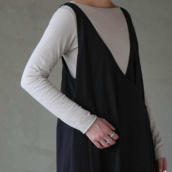 30%OFF】(ys-24ss-61) / YOKOSAKAMOTO(ヨーコサカモト) /TWO WAY DRESS