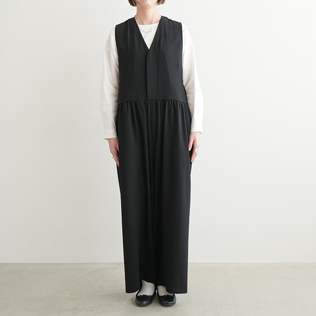 ライトグレー ノースリーブ オールインワン ノースリーブオールインワン | HEARTS