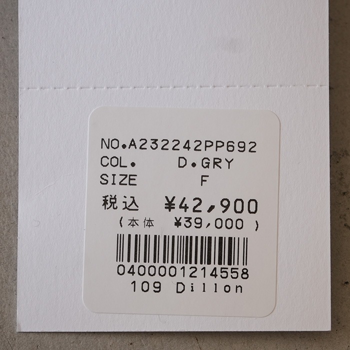 a232242pp692) Atelier d'antan (アトリエダンタン) /Dilon Wool