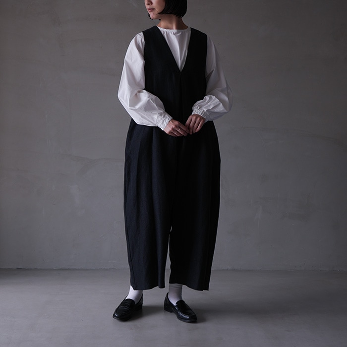 y*i様 Atelier d’antan Dillon ジャンプスーツ 割引不可 Dilon（ディロン）ウールギャバジンジャンプスーツ/Atelier d'antan