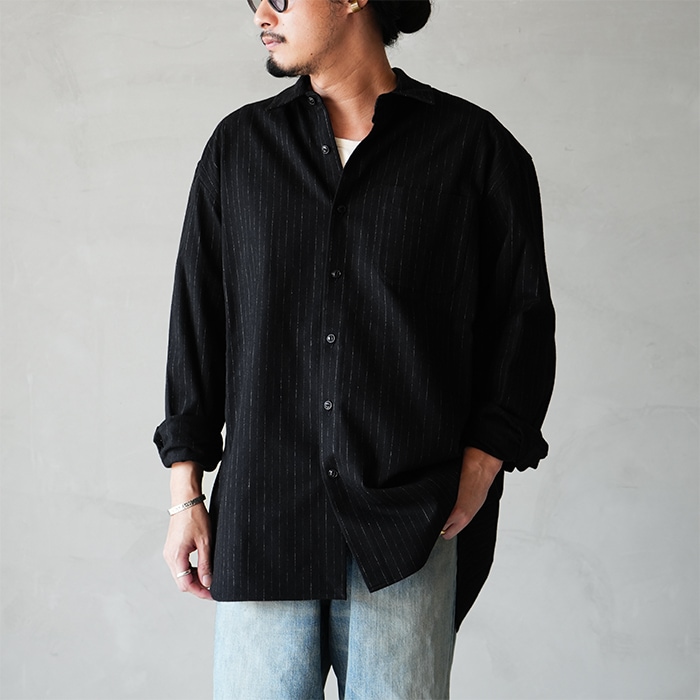 yokosakamoto ヨーコサカモトシャツ YOKO SAKAMOTO / ZIP SHIRT – style department_