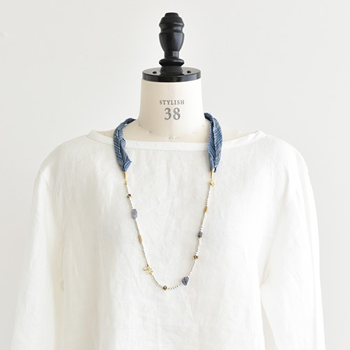 31488001) / Vlas Blomme(ブラスブラム) / Stripe Ribbon NC&Bowtie