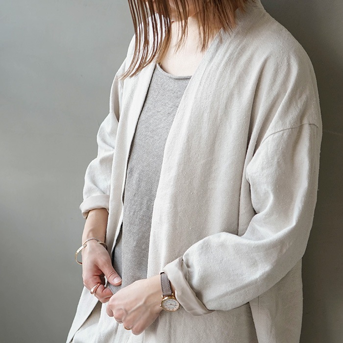 e221k046) / evam eva(エヴァムエヴァ) / linen camisole(リネン