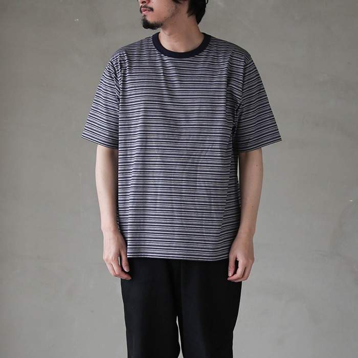 bn-22sm-055） / BATONER(バトナー) / BORDER T-SHIRT(ボーダーTシャツ