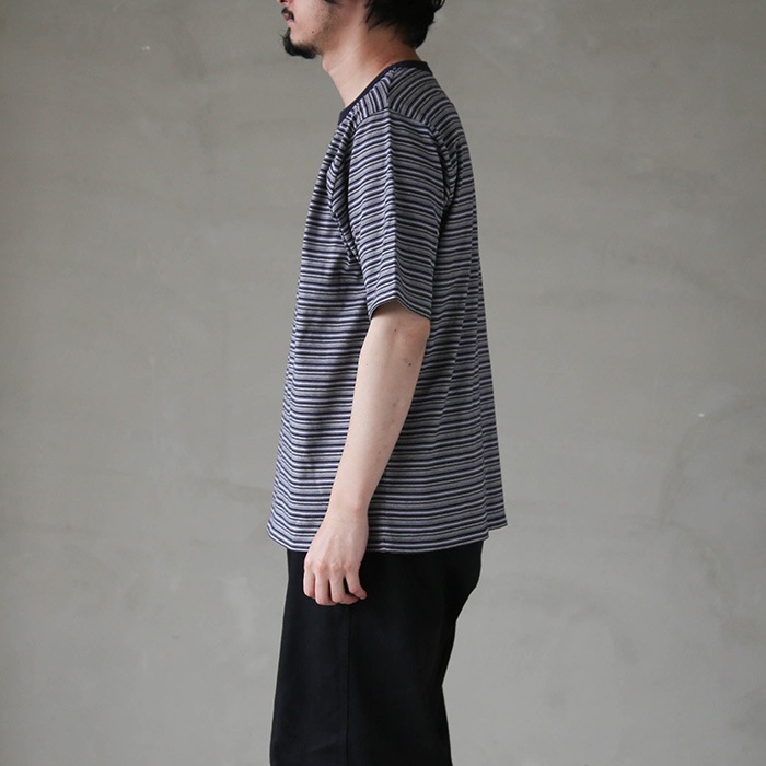 bn-22sm-055） / BATONER(バトナー) / BORDER T-SHIRT(ボーダーTシャツ