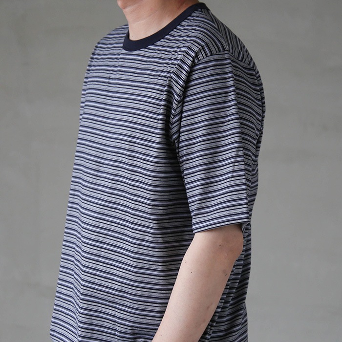 bn-22sm-055） / BATONER(バトナー) / BORDER T-SHIRT(ボーダーTシャツ