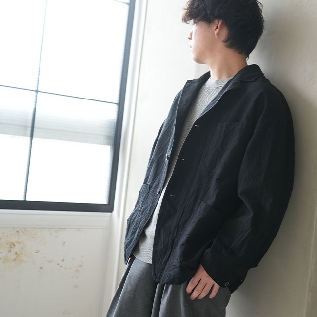 ys-23ss-01)YOKOSAKAMOTO(ヨーコサカモト) /CLASSIC SACK JACKET 