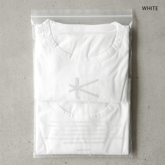 20%OFF】(kmpack）/ KANEMASA(カネマサ) / 46G Cotton Thin Pack Tee