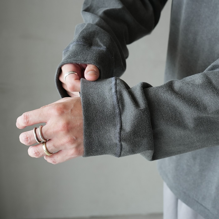 anc-ct133) / ANCELLM (アンセルム) / UNEVENNESS type-U LS T-SHIRT