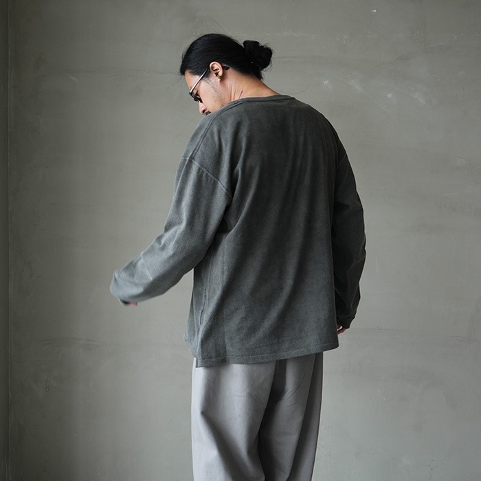 anc-ct133) / ANCELLM (アンセルム) / UNEVENNESS type-U LS T-SHIRT
