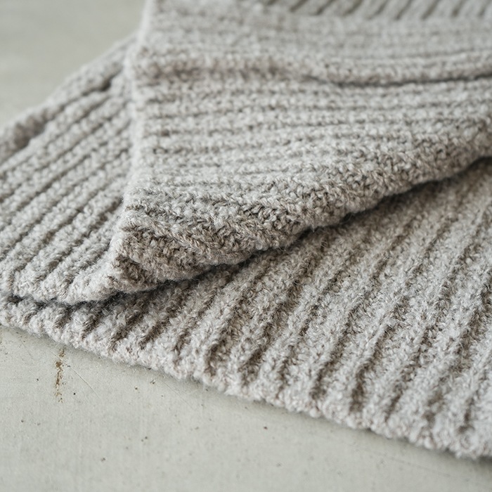 □(e253k054) / evam eva (エヴァムエヴァ) / wool alpaka aze vest