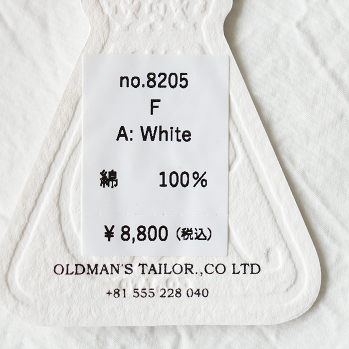 8205) / R&D.M.Co-/OLDMANS TAILOR(アールアンドディーエムコー